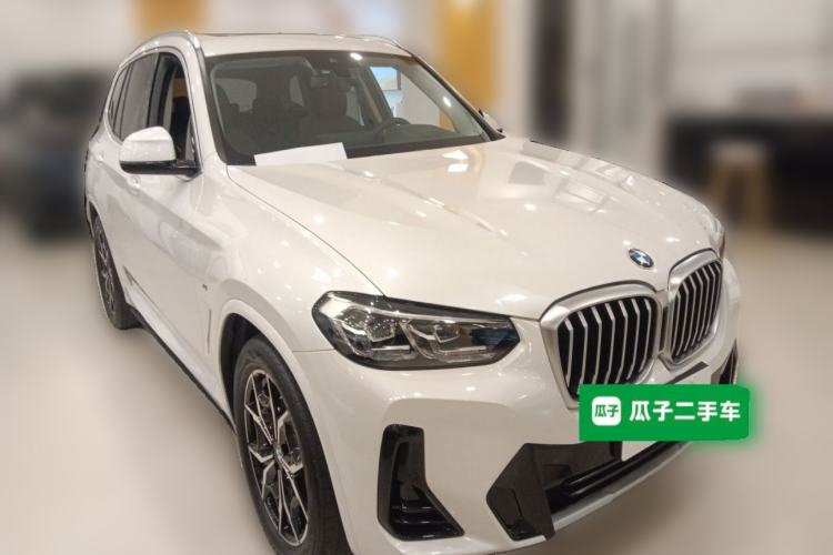 Used BMW X3 2022 xDrive25i M Sport Package Front Right 45 Deg