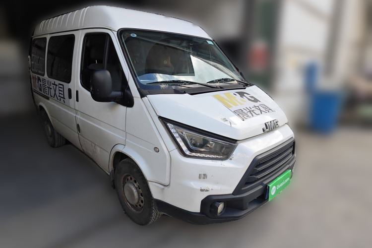 Used JMC Transit 2019 2.8T Commercial Version Short Wheelbase Mid-Roof 6-Seater China VI JX493