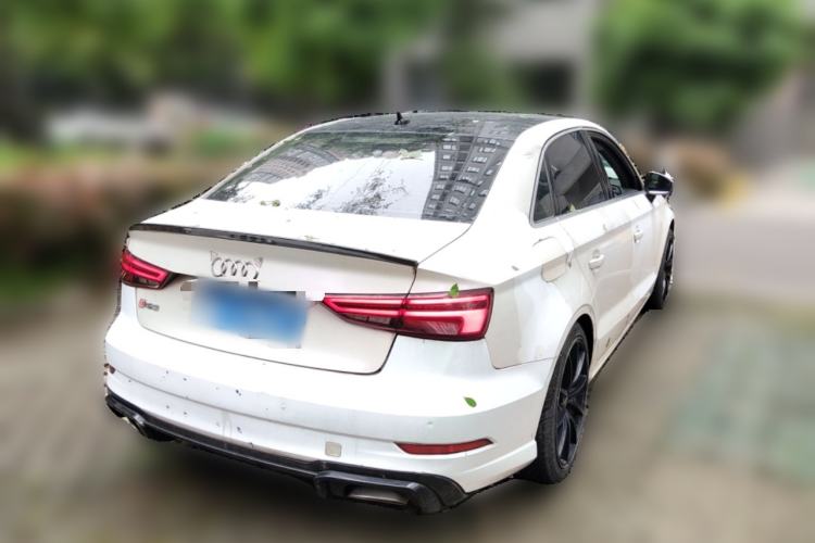 Used Audi A3 2018 30th Anniversary Edition Limousine 35 TFSI Ambition Model Rear Right 45 Deg