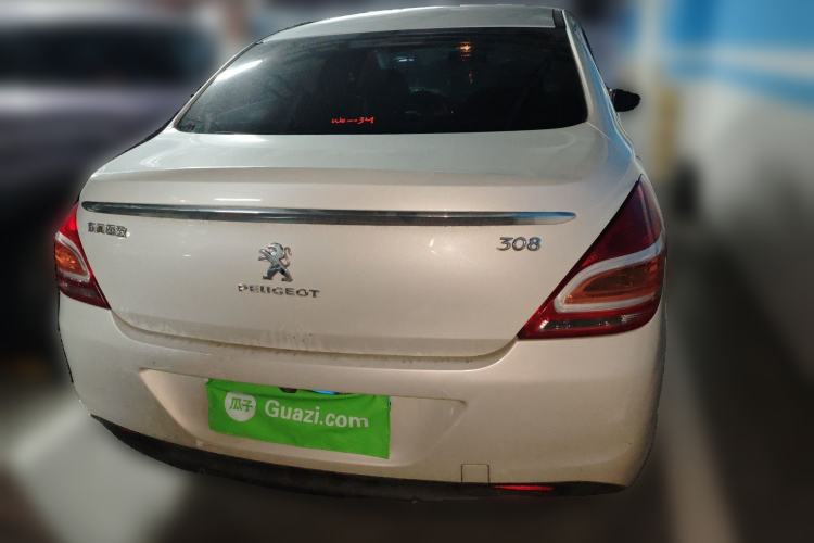 Used Peugeot 308 2014 Enjoyment Edition Classic 1.6L Automatic Fashion Model Rear