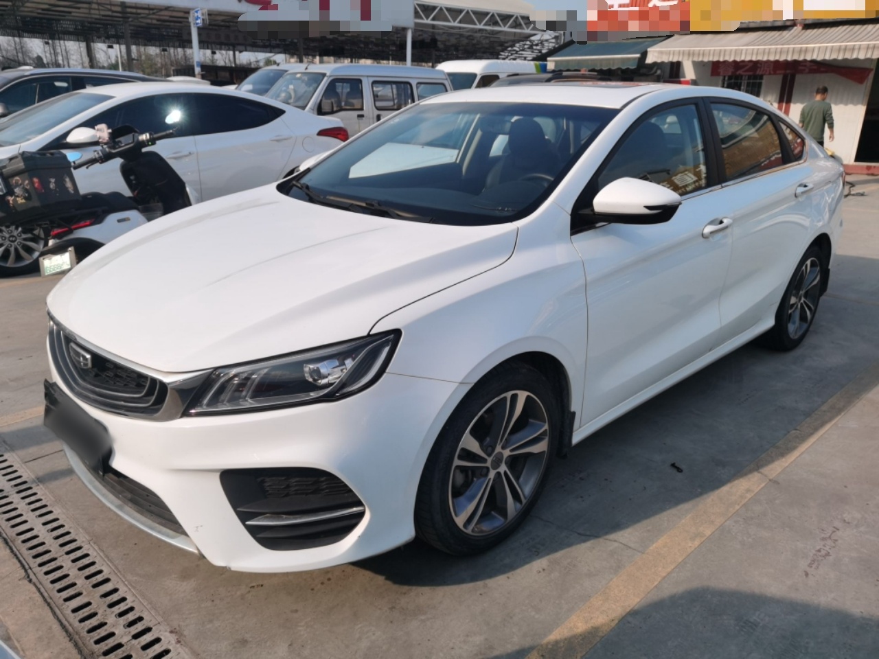 Parte inferior delantera