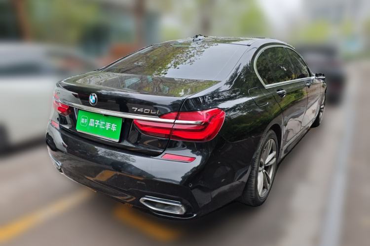 Used BMW 7 Series 2018 730Li Leading Model M Sport Package Rear Right 45 Deg