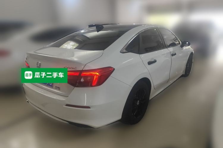 Used Honda Civic 2023 240TURBO CVT Dynamic Edition Rear Right 45 Deg