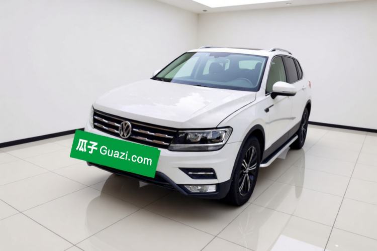 Used Volkswagen Tiguan L 2019 Updated Version 330TSI Automatic Two-Wheel Drive Panoramic Comfort Edition China VI Standard Guazi used car, China used car export, Used car for sale, Used cars, Cheapest cars for sale