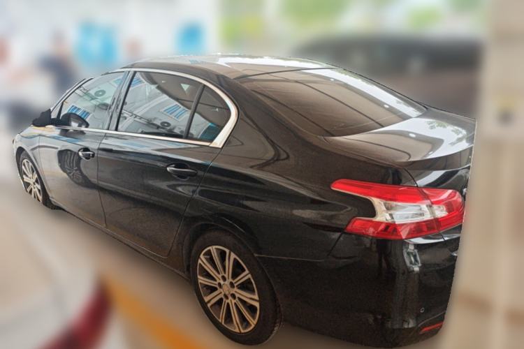 Used Peugeot 408 2014 1.8L Automatic Luxury Edition Rear Left 45 Deg