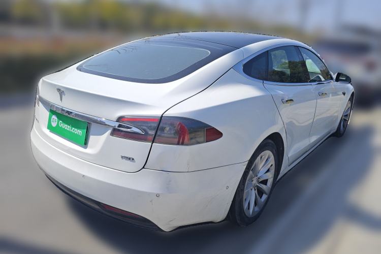 Used Tesla Model S 2017 S 75D Standard Range Edition Rear Right 45 Deg