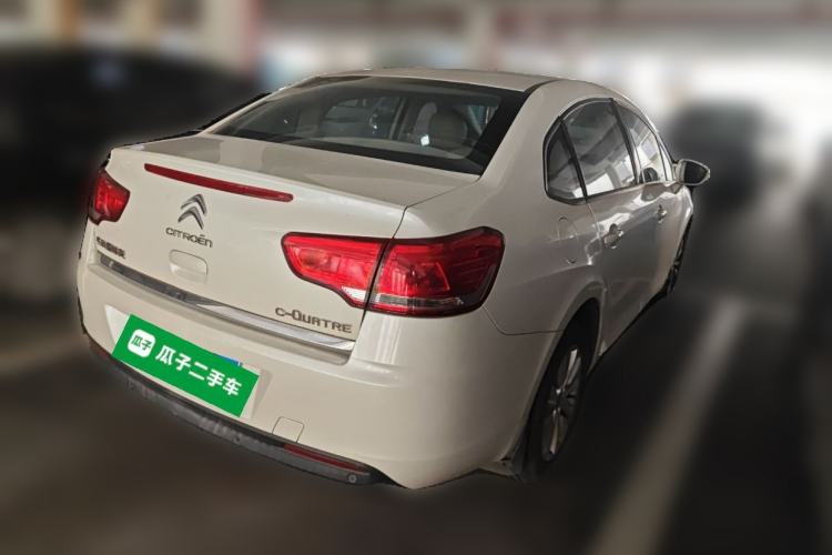 Used Citroen C-Quatre 2013 Sedan 1.6L Automatic Prestige Model Rear Right 45 Deg