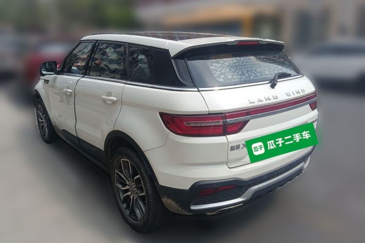Used Land X7 2018 Geely Jingyue 1.5T Panoramic Luxury Model Rear Left 45 Deg