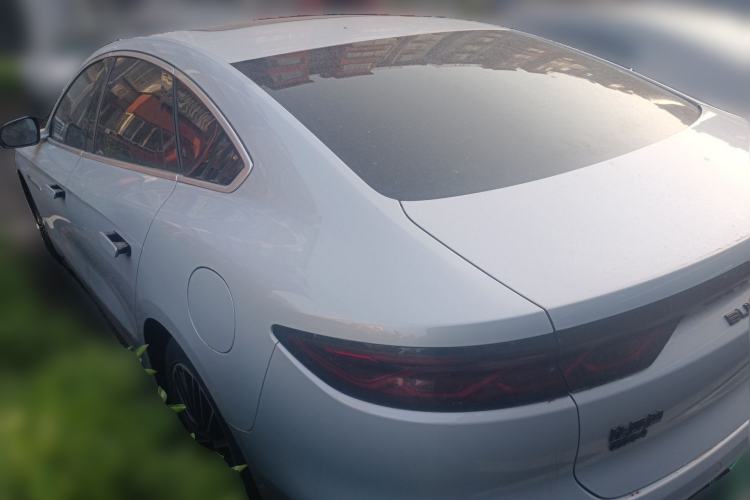 Used BYD Han 2024 DM-i Glory Edition 121KM Premium Model Rear Left 45 Deg