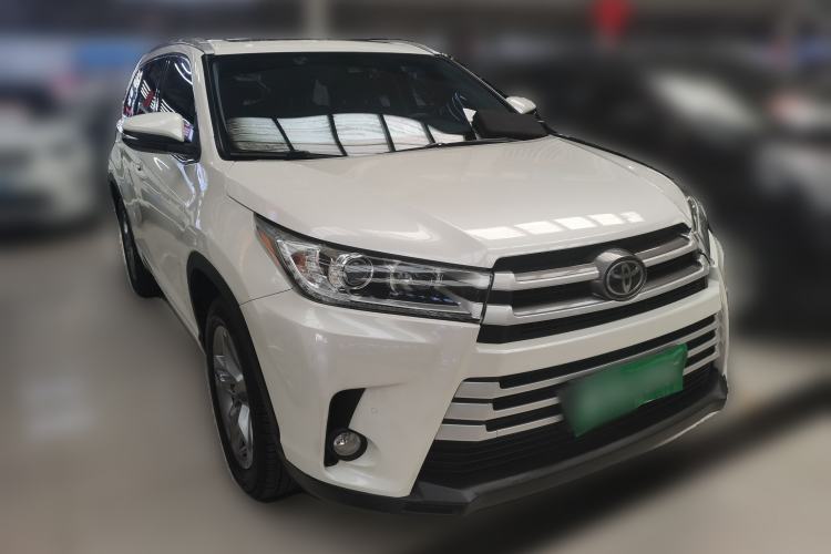 Used Toyota Highlander 2018 2.0T Four-Wheel Drive Luxury Edition 7 Seats China V Emission Standard