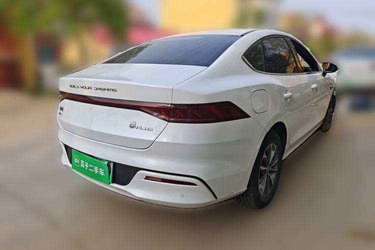 Used BYD Qin PLUS 2024 HONOR Edition DM-i 55KM Leading Model Rear Right 45 Deg