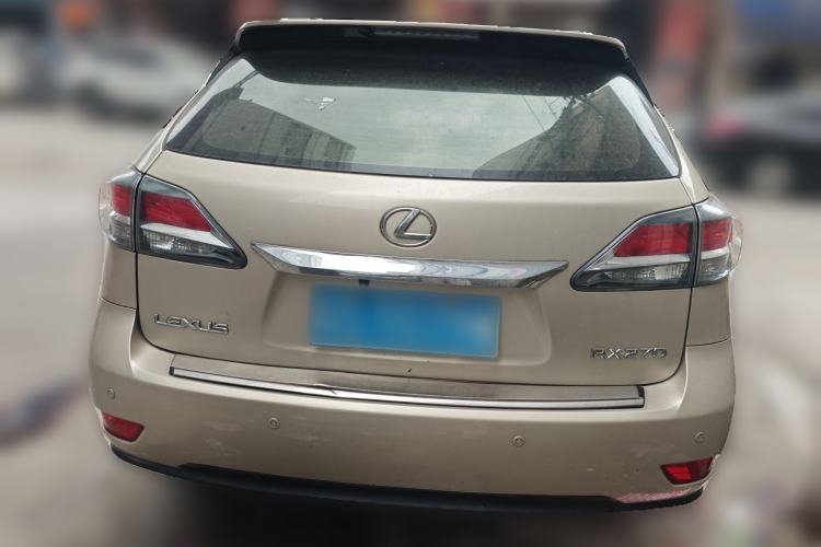 Used Lexus RX Classic 2013 270 Elite Edition Rear