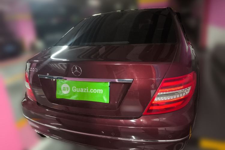 Used Mercedes-Benz C-Class 2011 C 200 CGI Elegant Model Rear