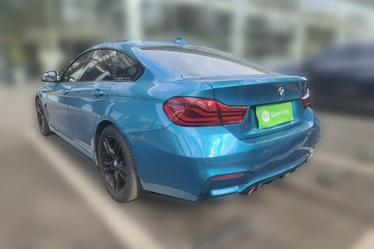 Used BMW 4 Series 2017 425i Gran Coupe Luxury M Sport Package Rear Left 45 Deg