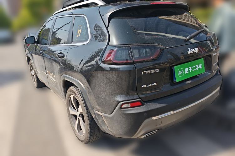 Used Jeep Cherokee 2019 2.0T Four-Wheel Drive Exclusive Edition China VI Emission Standard Rear Left 45 Deg