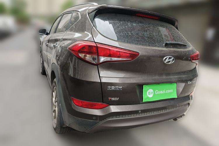 Used Hyundai Tucson 2015 1.6T Dual-Clutch Two-Wheel-Drive Smart Model Rear Left 45 Deg