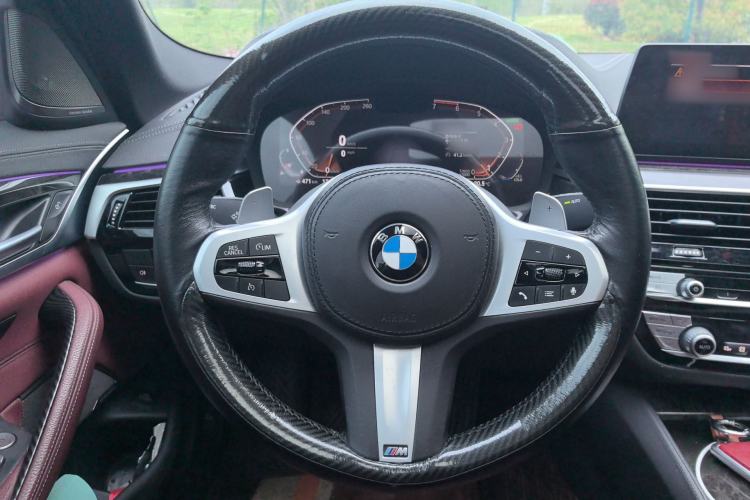Used BMW 5 Series 2020 530Li Luxury Edition M Sport Package Steering Wheel