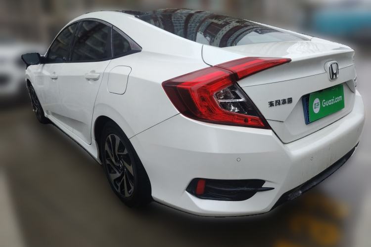 Used Honda Civic 2016 220TURBO CVT Luxury Edition Rear Left 45 Deg