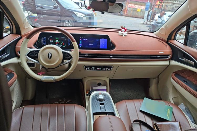 Used ORA Good Cat 2022 Morandi Edition 400km Standard Range Luxury Version Lithium-Ion Battery Center Console