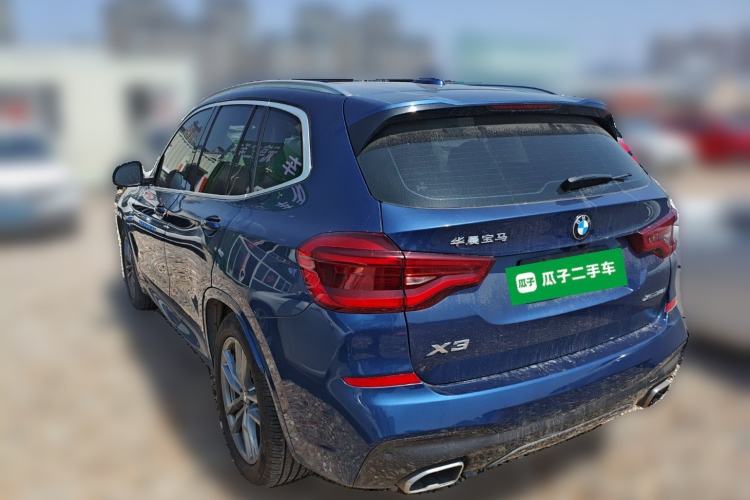 Used BMW X3 2020 xDrive28i M Sport Package Rear Left 45 Deg