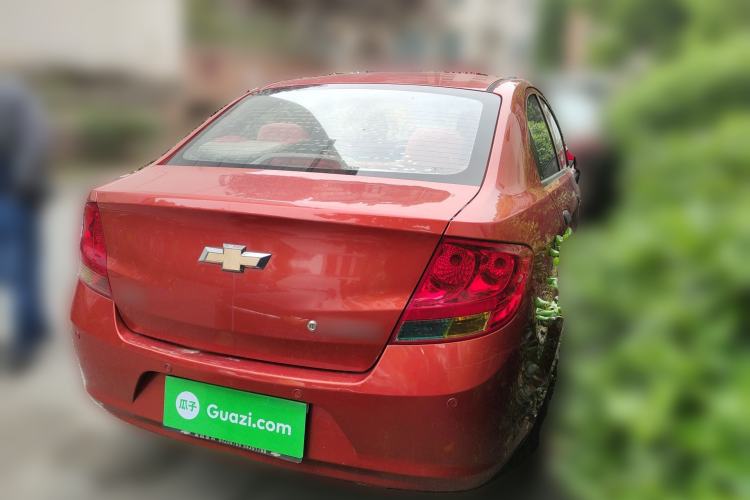 Used Chevrolet Sail 2013 Sedan 1.2L AMT Ideal Edition Rear Right 45 Deg