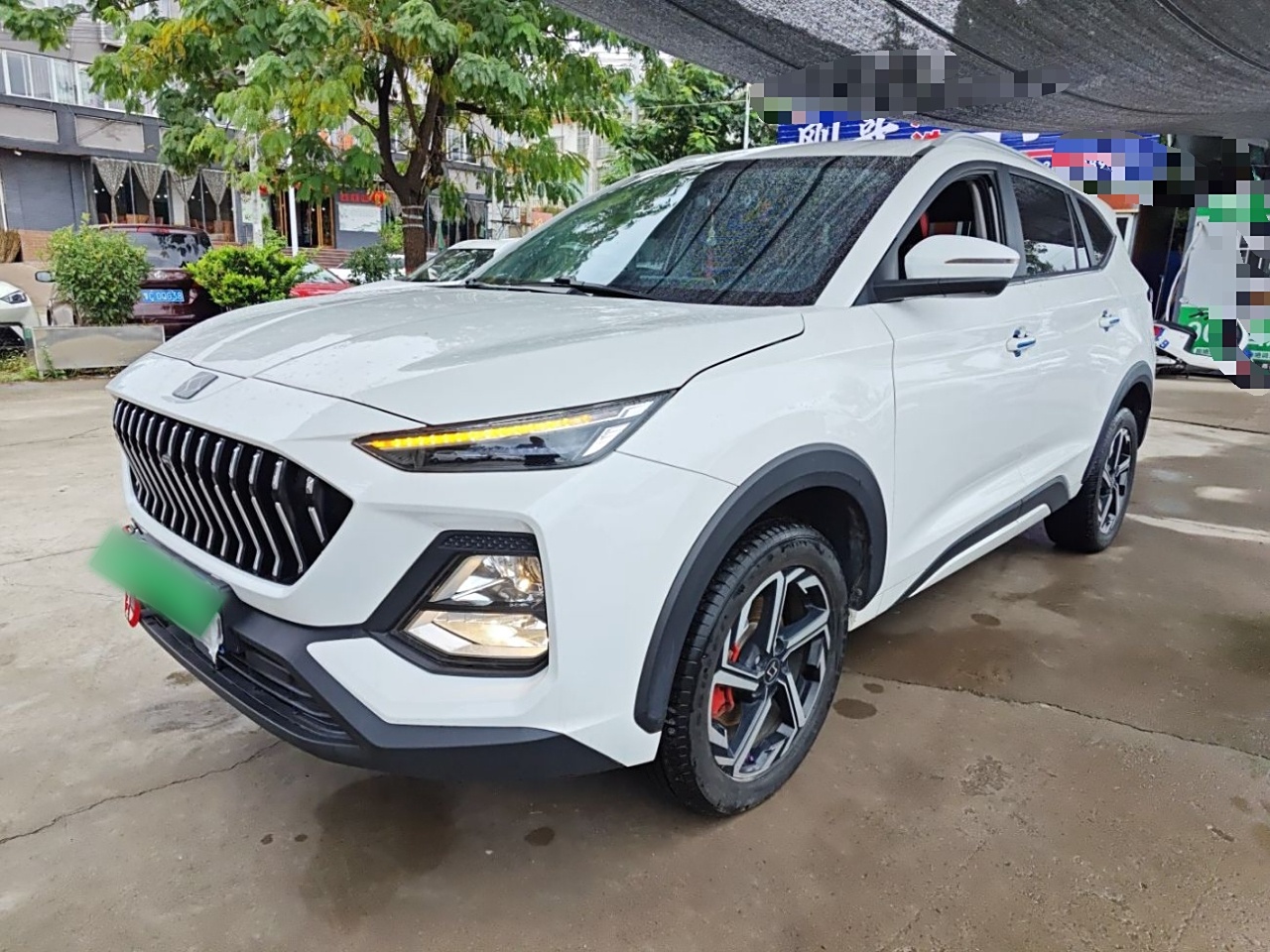 تحت مقدمة السيارة