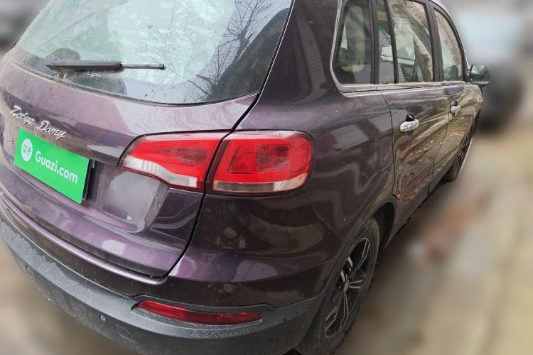 Used Zotye Domy X5 2017 Upgraded Model 1.5T CVT ZhiXian Edition Rear Right 45 Deg