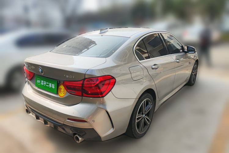 Used BMW 1 Series 2021 120i M Sport Edition Rear Right 45 Deg