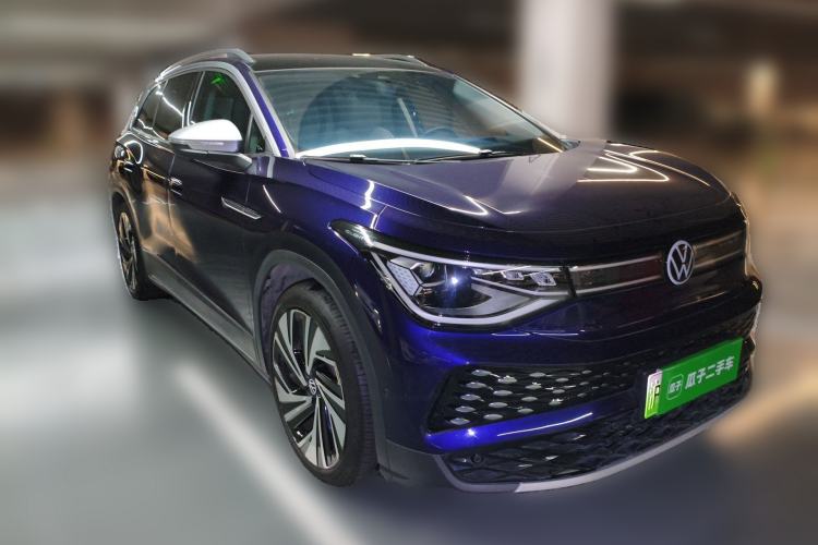 Used Volkswagen ID.6 X 2022 Intelligent Long-Range Version Front Right 45 Deg