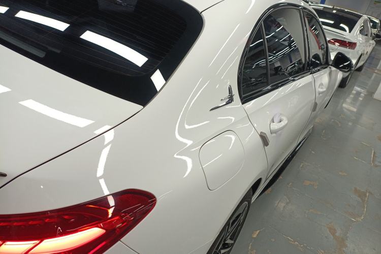 Used Mercedes-Benz C-Class 2023 Restyled C 260 L Night Edition Sports Version Rear Right 45 Deg