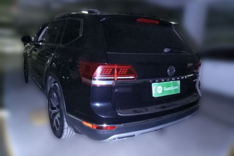 Used Volkswagen Teramont 2017 380TSI Four-Wheel Drive Luxury Edition Rear Left 45 Deg