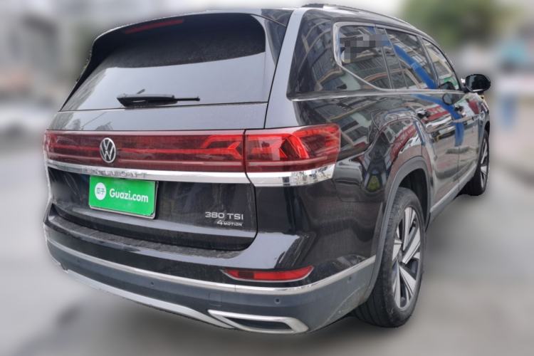 Used Volkswagen Teramont 2023 380TSI Four-Wheel Drive Prestige Luxury Edition Rear Right 45 Deg