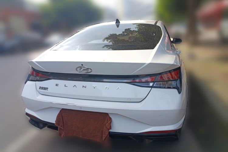 Used Hyundai Elantra 2021 1.5L CVT GLX Elite Edition Rear