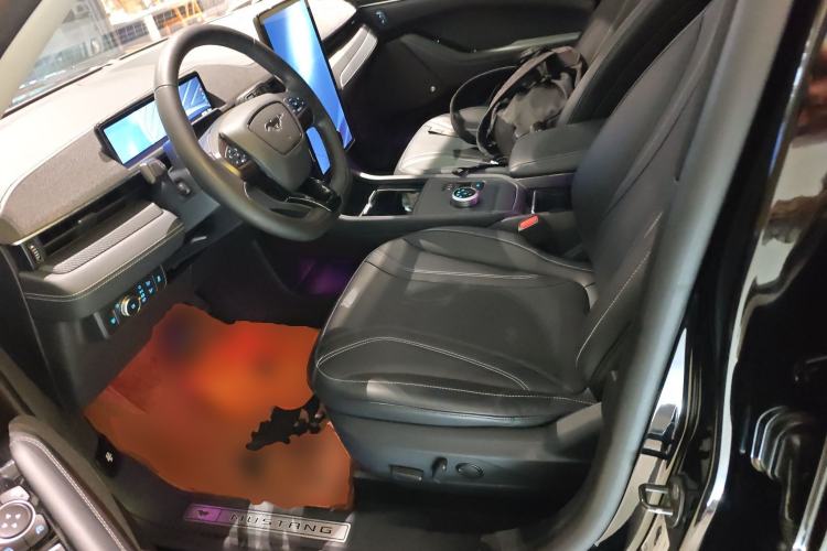 Used Ford Mustang Mach-E 2021 Chasing Wind All-Wheel-Drive Luxury Edition (Long-Range) Left Front Seat