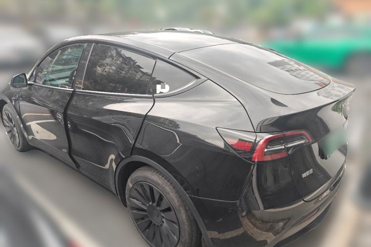 Used Tesla Model Y 2023 Rear-Wheel-Drive Version Rear Left 45 Deg