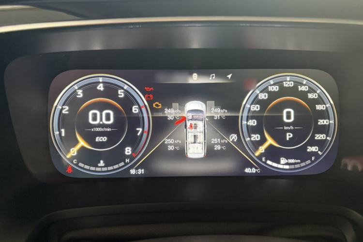 Used GAC Trumpchi M8 2021 Master Series 390T Ultimate Edition Instrument Cluster