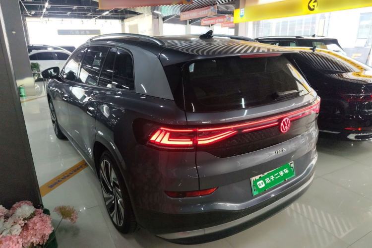 Used Volkswagen ID.6 X 2021 Prime Smart Four-Wheel Drive Edition Rear Left 45 Deg