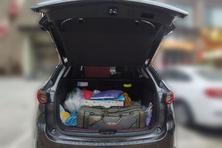 Used Mazda CX-5 2021 2.0L Automatic Two-Wheel Drive Black Knight Trunk