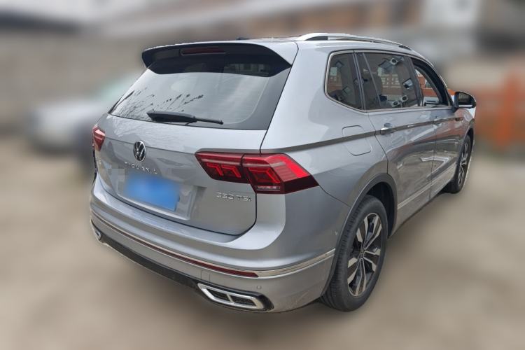 Used Volkswagen Tiguan L 2022 330TSI Automatic Two-Wheel Drive R-Line Flagship Edition Rear Right 45 Deg