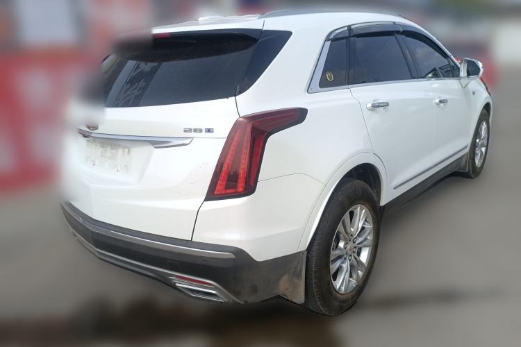 Used Cadillac XT5 2022 2.0T Two-Wheel Drive Luxury Version Rear Right 45 Deg