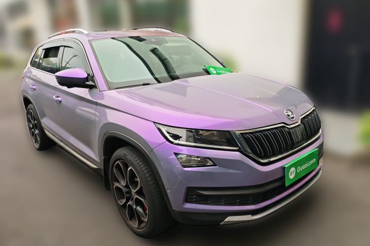 Used Skoda Kodiaq 2017 TSI380 7-Seater Four-Wheel-Drive Flagship Edition Front Right 45 Deg