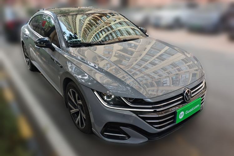 Used Volkswagen FAW-Volkswagen CC 2021 380TSI Striking Edition Front Right 45 Deg