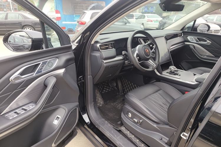 Used Hongqi HS7 PHEV 2024 2.0T PHEV Four-Wheel Drive Flagship Edition 7 Seats Driver Seat