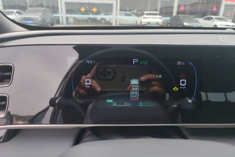 Used BYD Qin L 2024 DM-i 80KM Leading Model Instrument Cluster