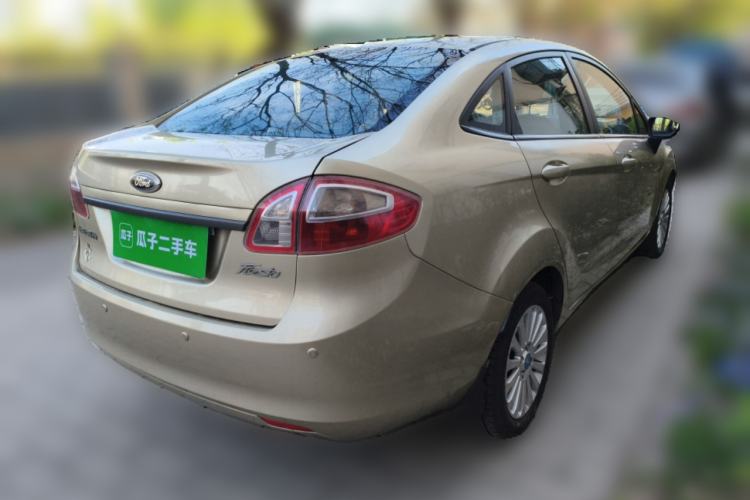 Used Ford Fiesta 2011 Sedan 1.5L Automatic Fashion Edition Rear Right 45 Deg