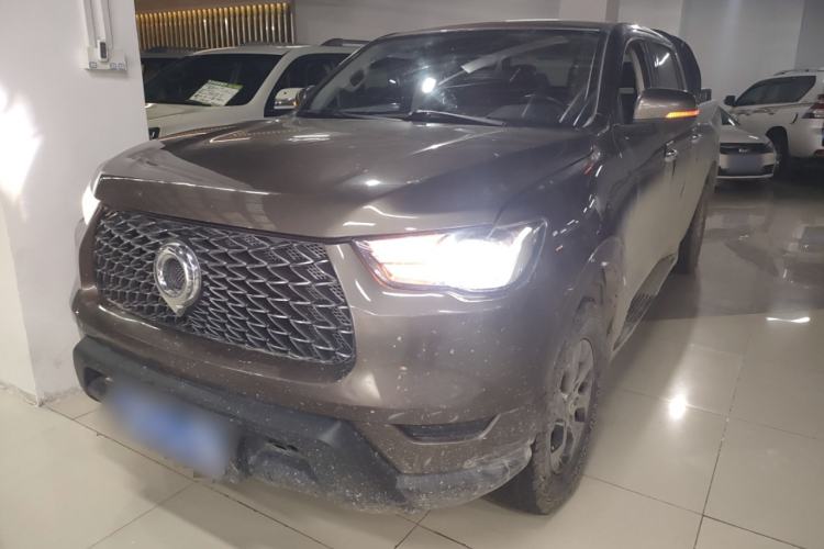 Used Great Wall Poer 2021 2.0T Commercial Version Automatic Diesel 4x4 Elite Long-Box GW4D20M