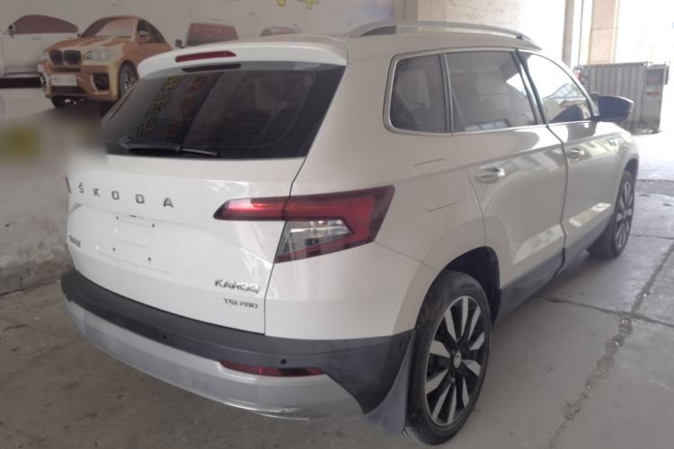 Used Skoda Karoq 2020 TSI280 Luxury Smart Edition China VI Standard Rear Right 45 Deg