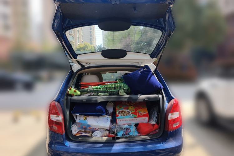 Used Skoda Fabia 2008 1.6L Automatic Crystal Edition Trunk