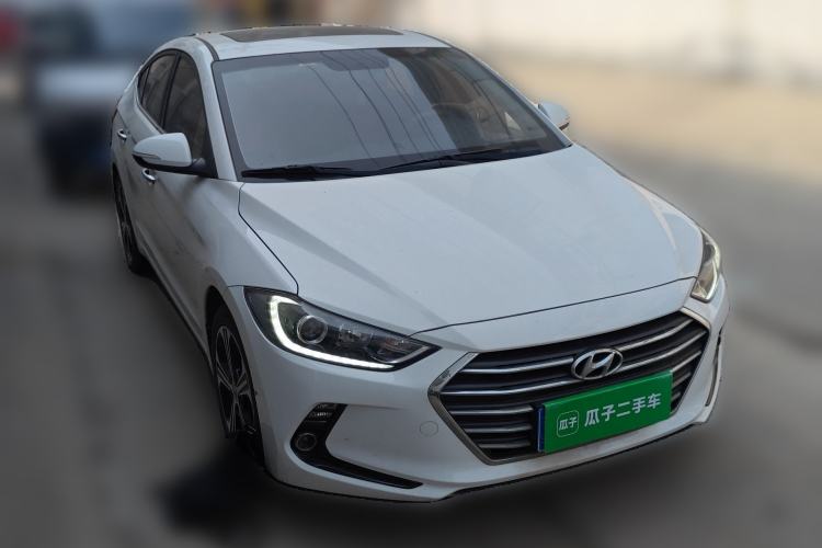 Used Hyundai Elantra (6th Generation / Lingdong) 2018 1.4T Dual-Clutch Xuan Dong · Dynamic Edition Front Right 45 Deg