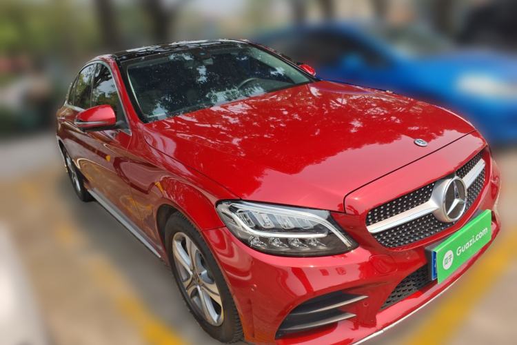 Used Mercedes-Benz C-Class 2021 C 260 L Sport Edition Front Right 45 Deg